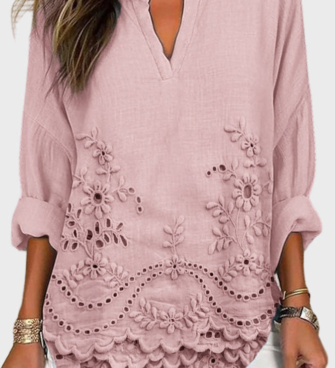 Camisa Coastal Bloom