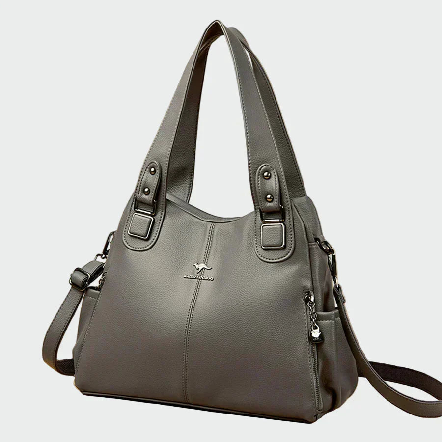 Bolsa de ombro retrô elegante