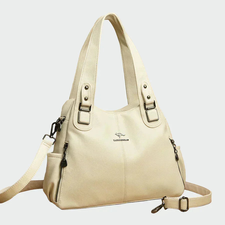 Bolsa de ombro retrô elegante