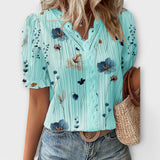 Emília - Blusa com decote em V