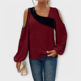Escarlate - Blouse with square neckline
