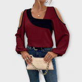 Escarlate - Blouse with square neckline