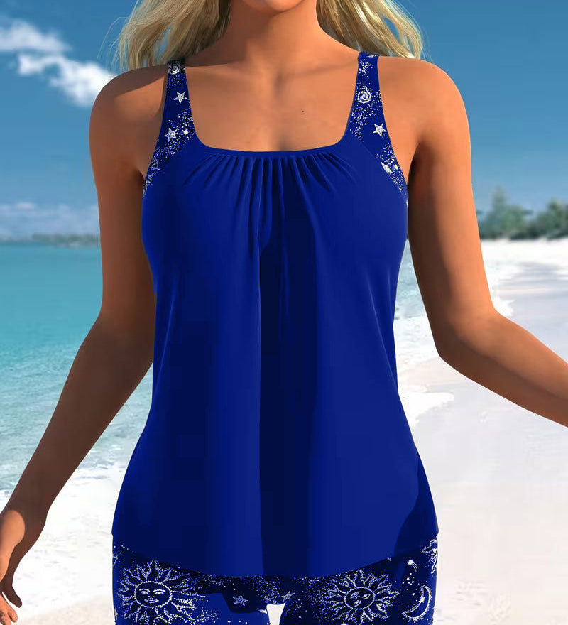 Salomé - Tankini com impressão solar