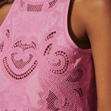 Moema - Conjunto Rosa em Renda