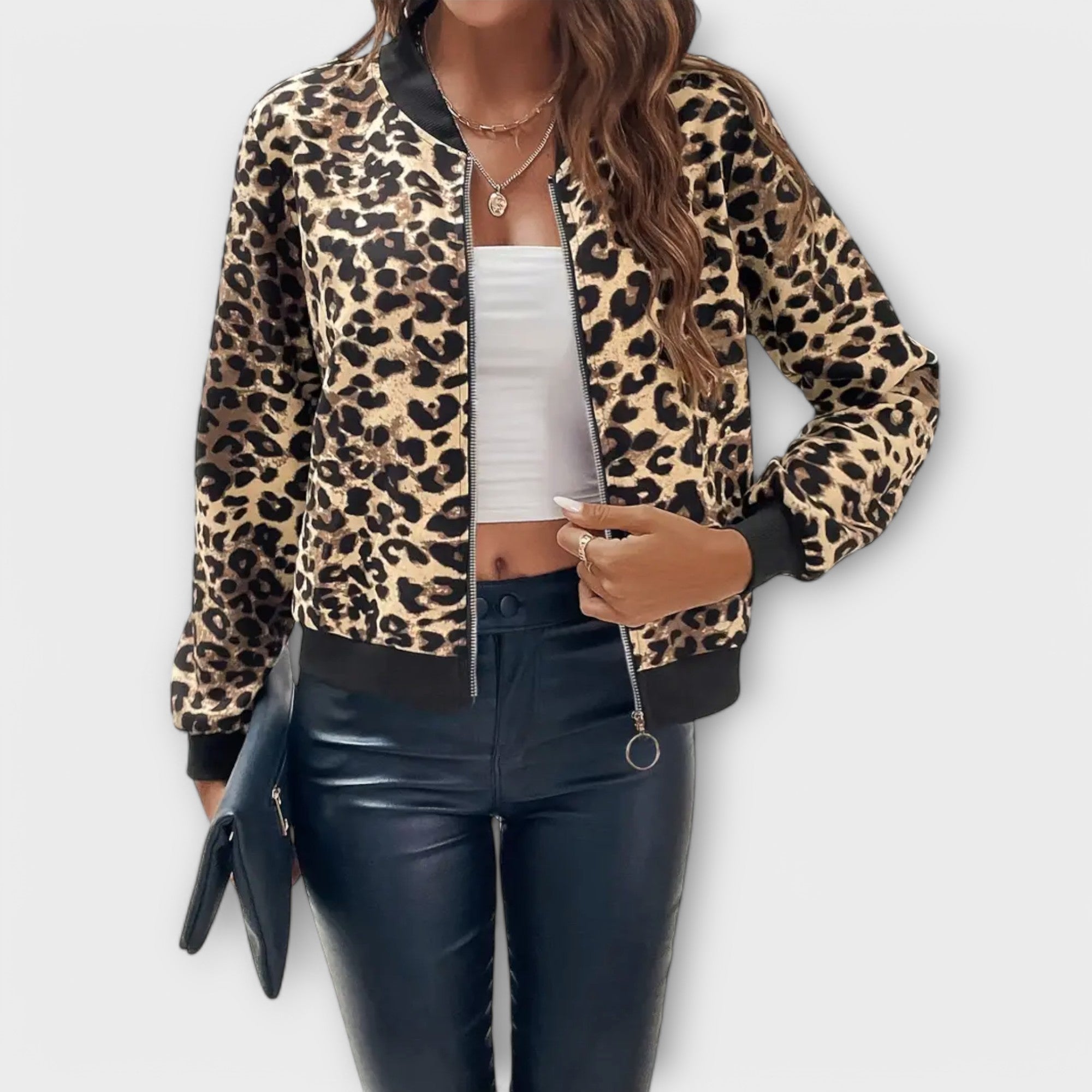 Raquel - Elegantní leopardí kabát