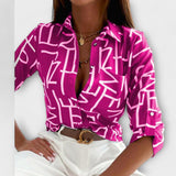 Romina - Blusa de gola clássica